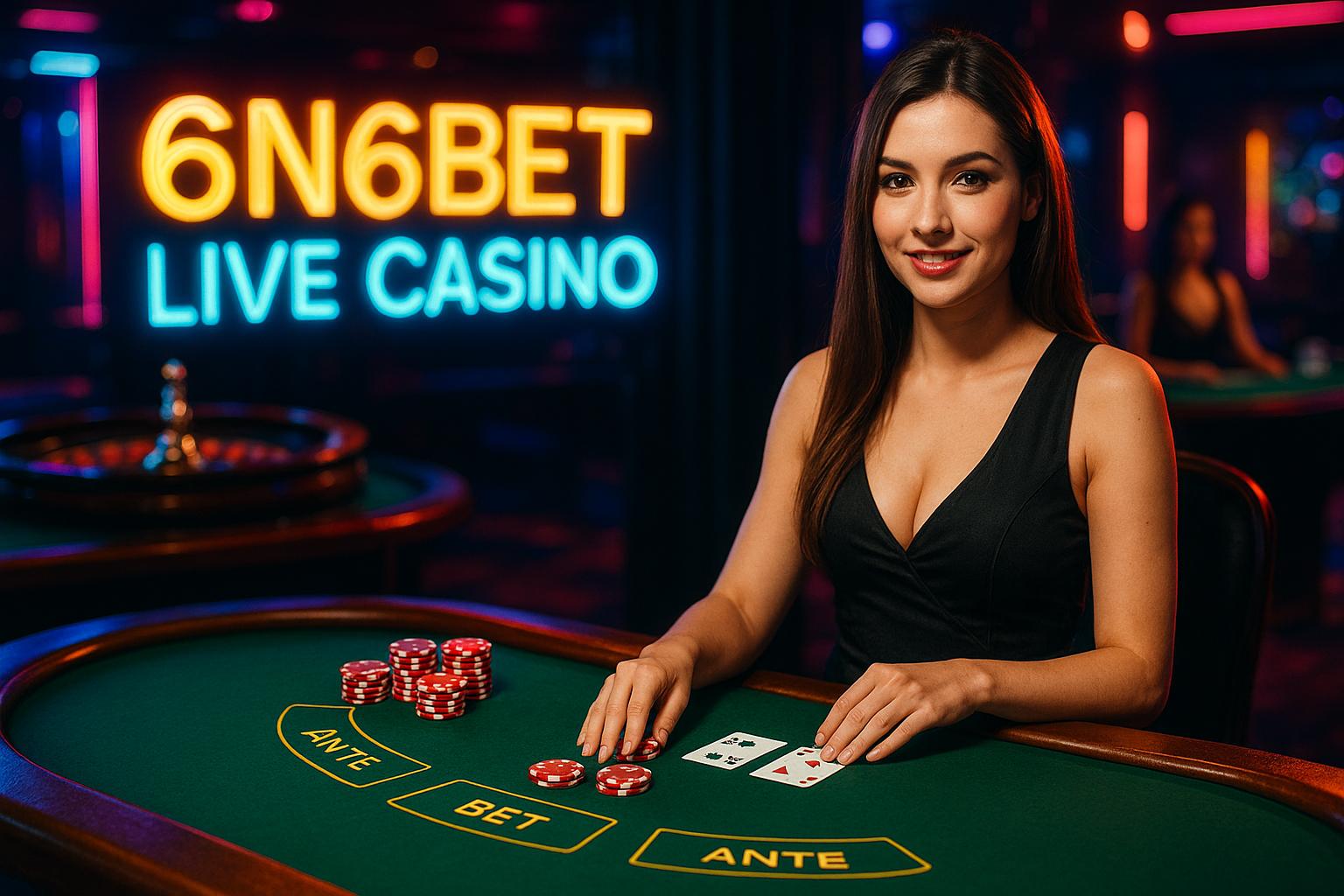 O 6N6BET Live Casino lança promoções regularmente