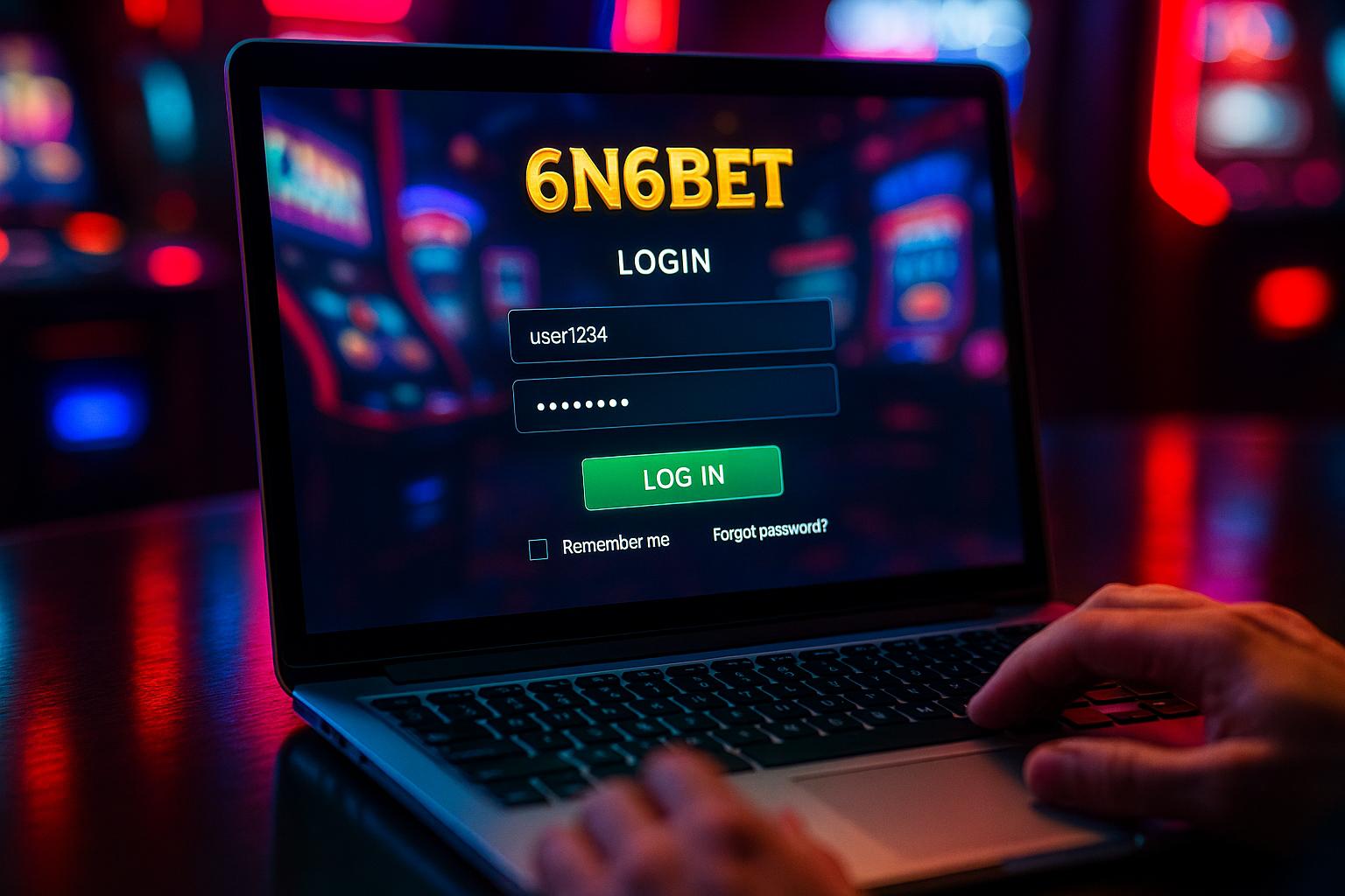 Criar uma nova Conta no plataforma 6N6BET